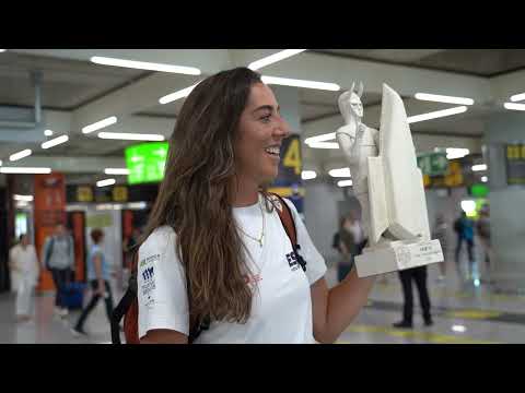 Recibimiento Paula Barceló, Campeona del Mundo 49er FX 2025