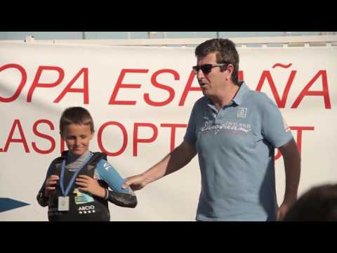 Copa de España Optimist 2016- Declaraciones de Alex Tormo